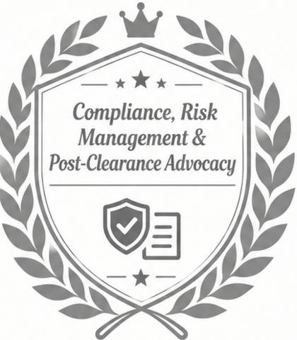 Compliance, Risk Management & Post-Clearance Advocacy
